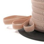 Резинка бельевая (ажурная) 10.0 мм / 50 метров, пудровый, 0310/49