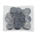 Пуговицы 4 прокола 36L (23мм), (Blue (синий)), 24 шт