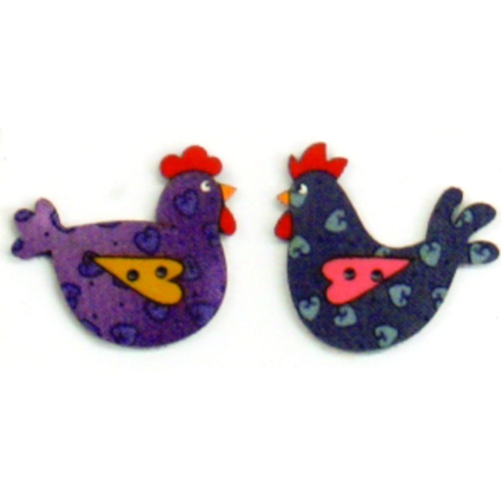 Украшения декоративные пуговицы AU-B4632, Aurora, 1 шт