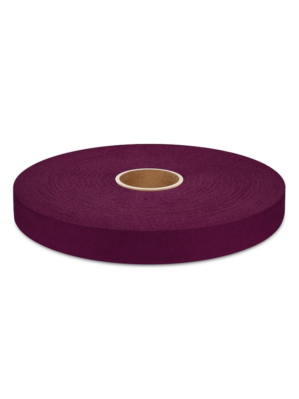 Пряжа лента трикотажная для вязания 27 мм, 1х82 м, Р3107 бургундия