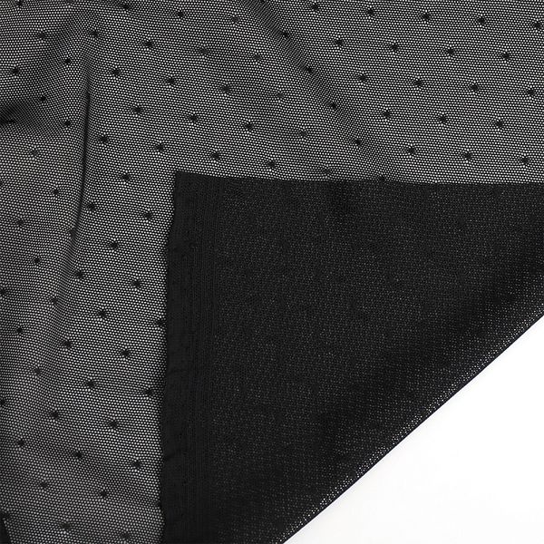 Сетка бельевая эластичная 80 г/м², шир.140 см / 5 метров, 170 черный /OLG024.170/5/