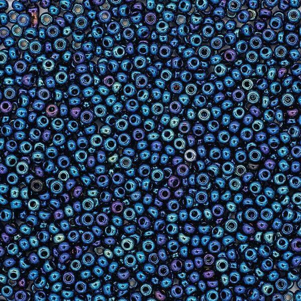 Бисер Preciosa цветной радужный 10/0 (59135), круг.отв., 500гр