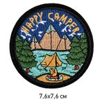 Термоаппликация Happy Camper 7,6х7,6см, 10 шт