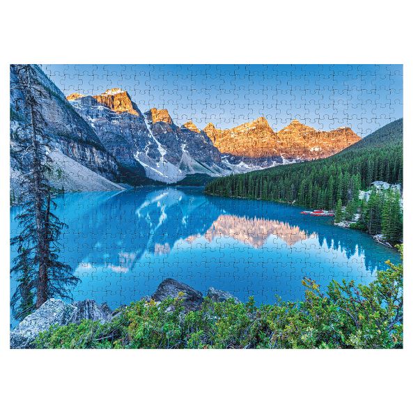 Пазл. Премиальная коллекция 500 элементов, TOP-PZL-500/15 Озеро Морейн в Канаде, Фрея