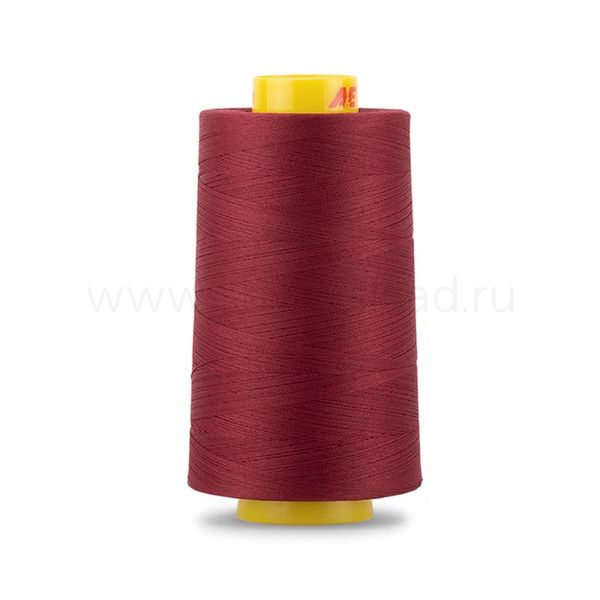 Нитка универсальная Gutermann Mara 120/2, 5000 м, 700185, 368 бордо, 1 катушка