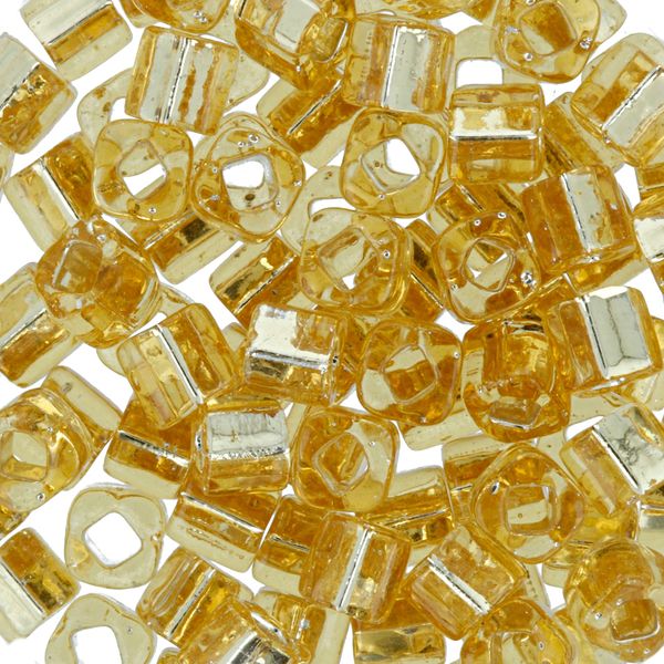 Бисер Toho Cube 3 мм, 25 г (5х5 г), 0022 св.золотистый