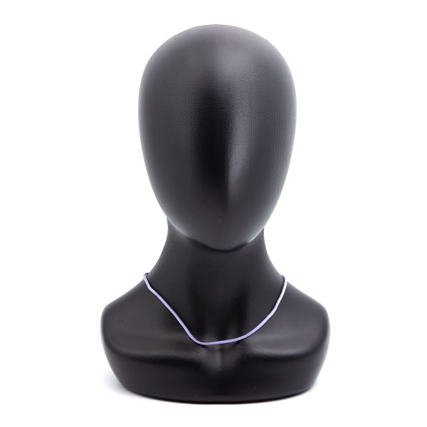 Шнур с замком замшевый, 2мм, 45см. Astra&Craft (6070 сиреневый), 65237