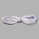 Кант витой 5 мм / 25 метров, белый/09 серый, 3AR3294