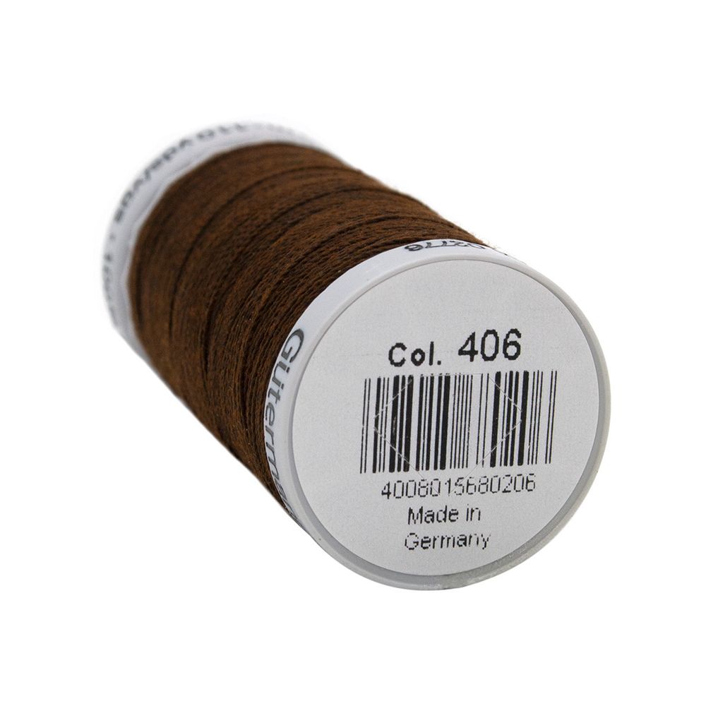 Нитки суперкрепкие Gutermann Extra Strong M782, 100м, 406 шоколад, 5 катушек