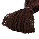 Тесьма вьюнчик 3 мм, 30 м, коричневый