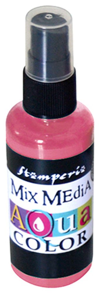 Краска спрей Stamperia Aquacolor Spray для техники Mix Media, 60 мл, античная роза /TOS/ Краска спрей Stamperia Aquacolor Spray для техники Mix Media, 60 мл, античная роза /TOS/