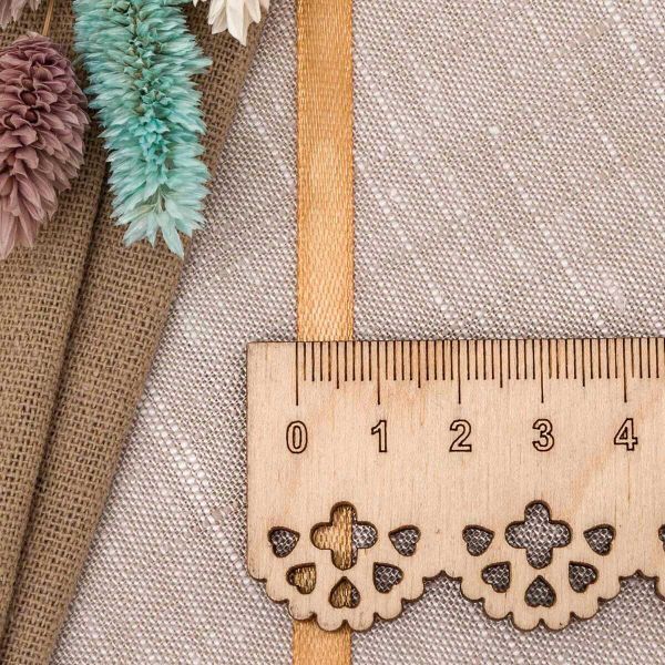 Лента атласная 1-сторонняя 6.0 мм / 22.86±1 метров, 039 т.золотой, Globus