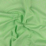 Ткань для пэчворка Peppy Бабушкин сундучок, отрез 50х55 см, 140 г/м², БС-48 клетка зеленый, Peppy