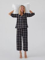 Фланель рубашечная вареная 150 г/м², 150 см / 2 метра, TBY.Fl.C751 синий