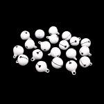 Бубенчики 14 мм, 20 шт, белый