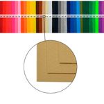 Фетр листовой мягкий 1.0 мм, 20х30 см, 10 шт, цв. 641 св.бежевый