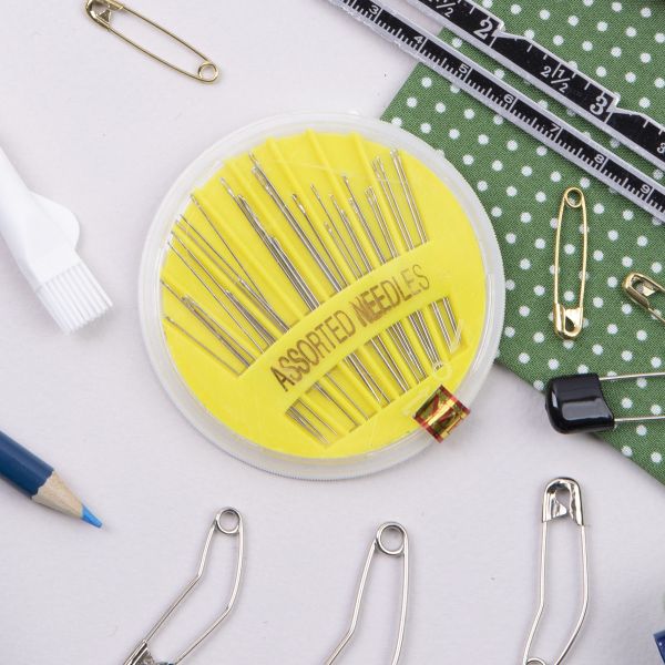 Иглы ручные в круге малые в пластиковой упаковке 30 шт, P, Gamma HN-03