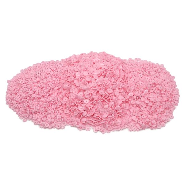 Кнопка рубашечная ⌀12,5/10мм пластик (≈1000 шт) New Star (133 св.розовый)