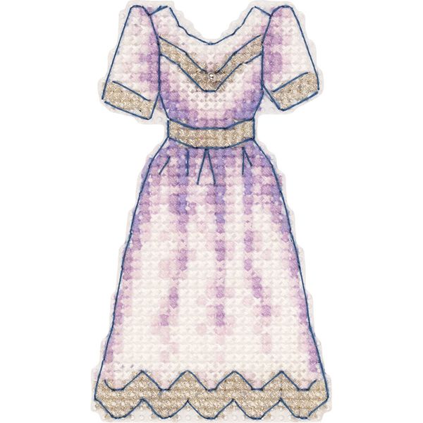 Набор для вышивания нитками Panna, Принцесса, 5,5х13,5 см