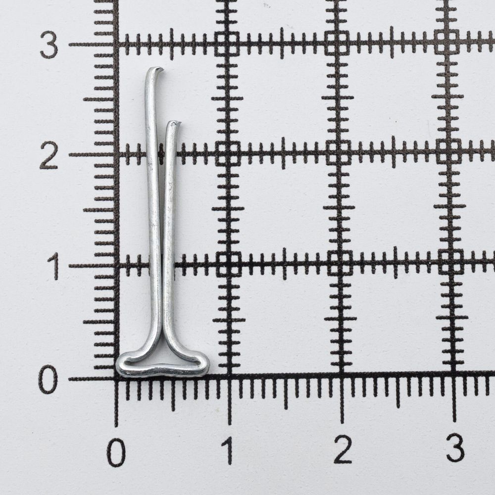 Т-шплинт 2,0х20мм, цинк, (уп.10 шт)