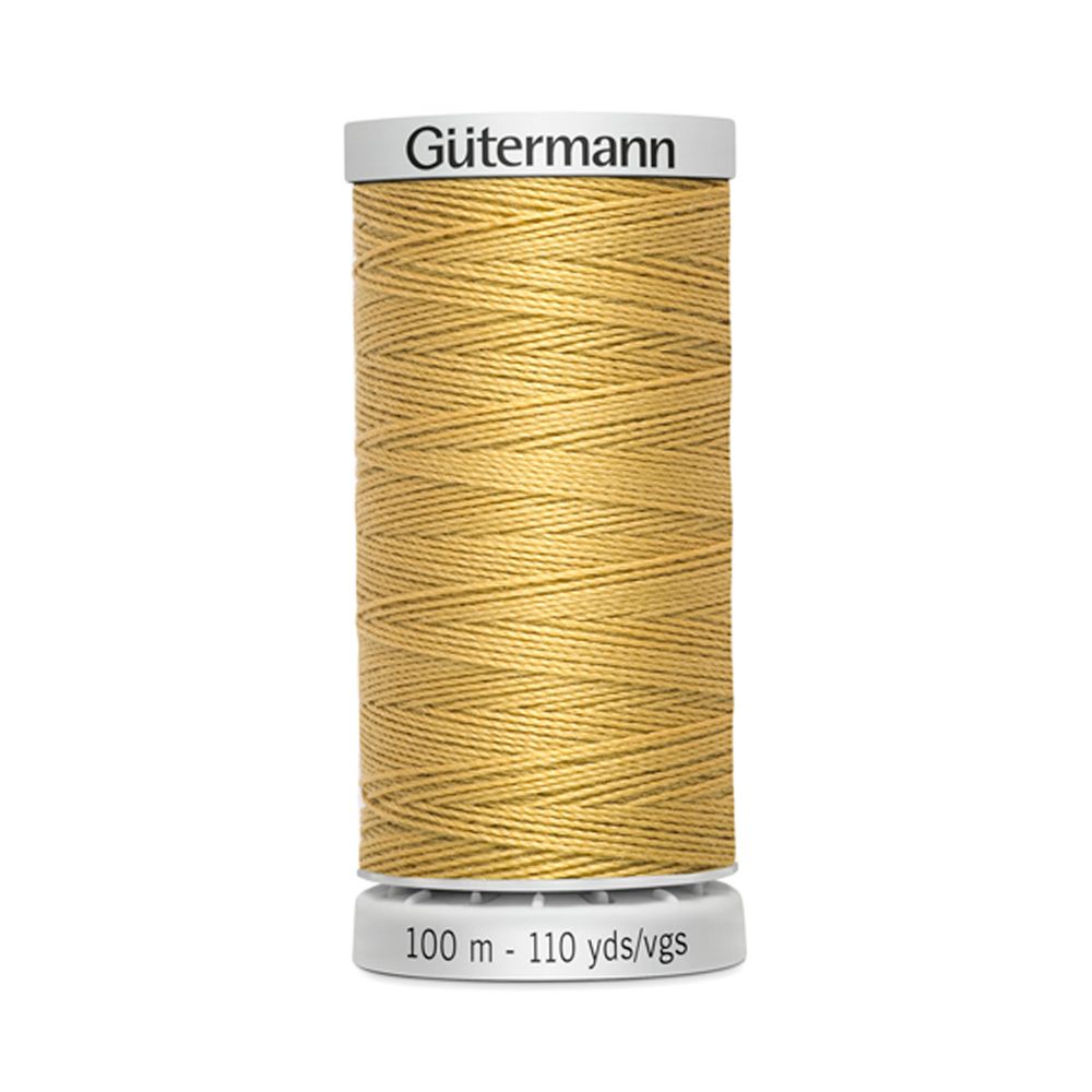 Нитки суперкрепкие Gutermann Extra Strong M782, 100м, 893 бежево-желтый, 5 катушек