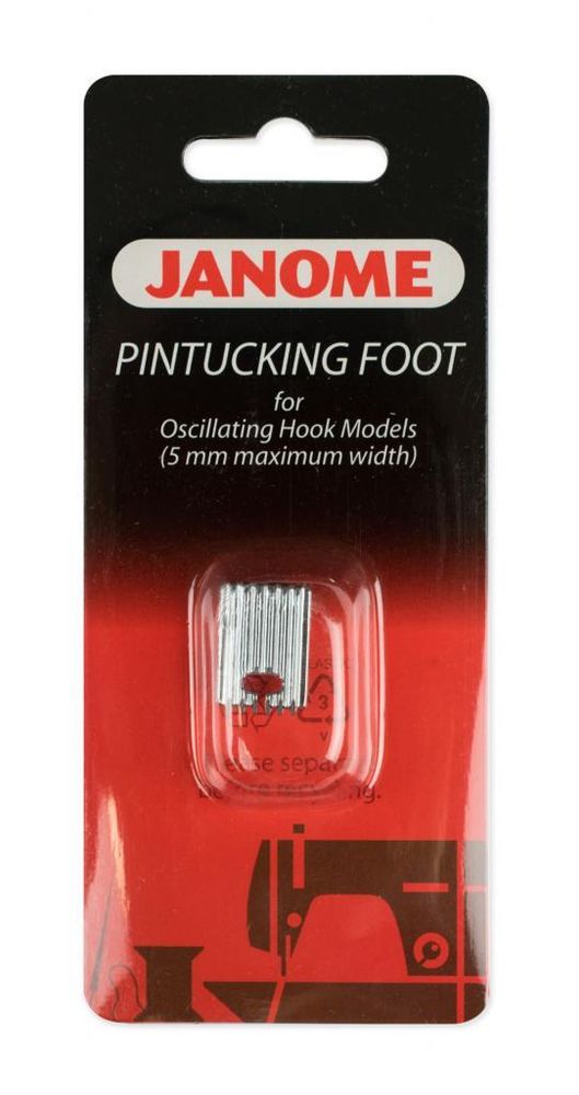 Лапка для швейной машины (в блистере) для защипов 5 желобов, 1 шт, 200328003 Лапка для швейной машины (в блистере) для защипов 5 желобов, 1 шт, 200328003