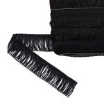 Бахрома отделочная 35.0 мм / 25 метров, 115 черный, Gamma 110