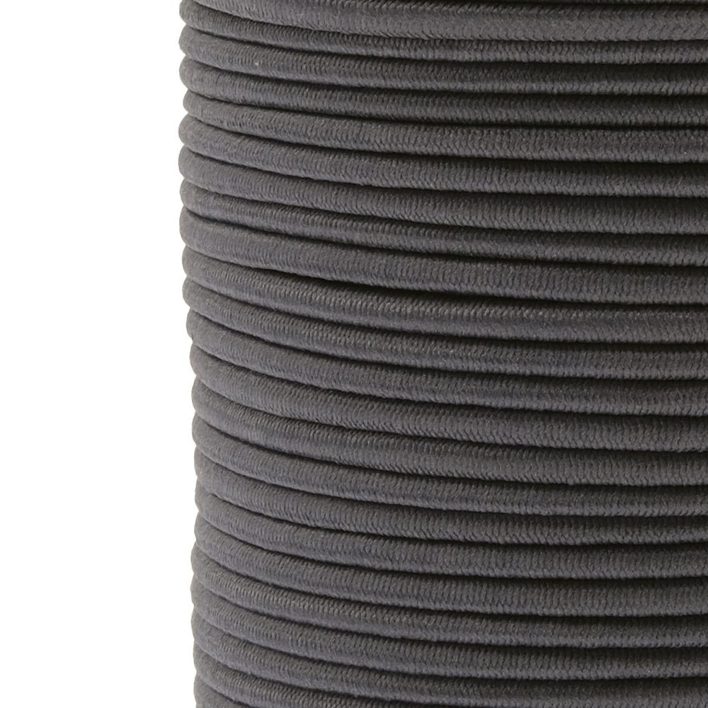 Резинка шляпная (шнур эластичный) ⌀3.0 мм / 100 метров, 0370-0300В, С301-т.серый