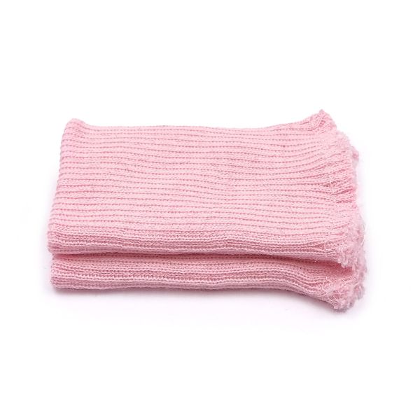 Манжеты трикотажные 6.5х9.5 см, 1 пара, тонкие, 401/6 деликатный розовый