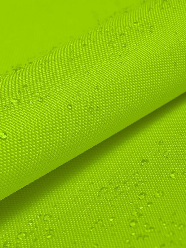 Оксфорд 600D PU800 220 г/м², 150 см / 50 метров,  S04 неон-лимон