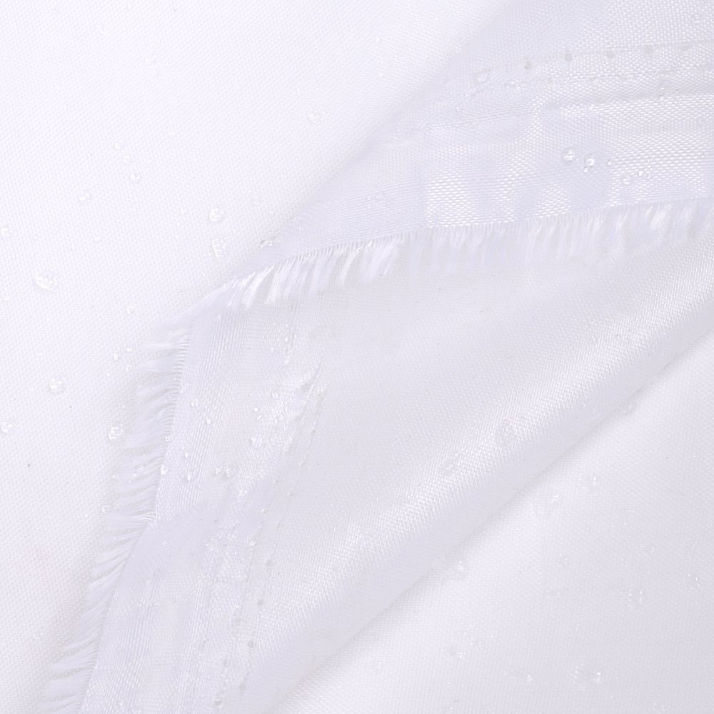 Оксфорд 200D PU1000 78 г/м², 150 см / 10 метров, ОКС.TBY200D.S501.10, S501 белый