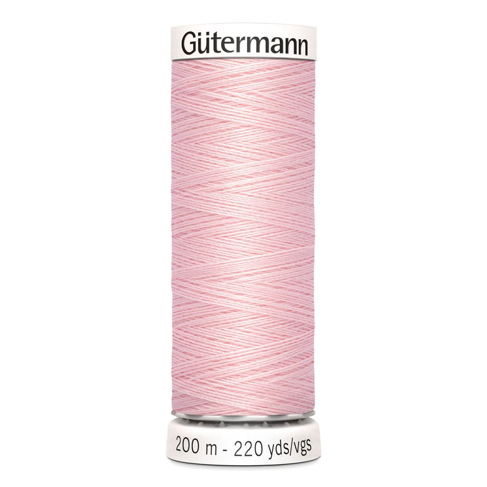 Нитки универсальные Gutermann Sew-all, 200м, 659 св.персиково-розовый, 1 катушка