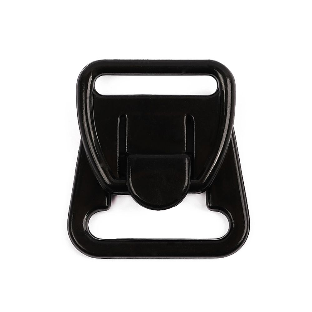 Застежки для бюстгальтера для кормящих мам пластик 14 мм, 20 шт, черный, Blitz ZPG-14