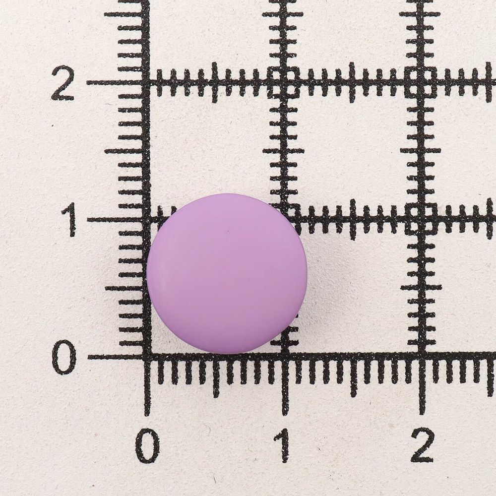 Пуговицы на ножке 18L (11мм), пластик (Purple (фиолетовый)), NE68, 72 шт