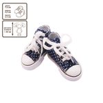 Обувь для кукол Кедики 7.5 см, 02 синий, HobbyBe KBG-2