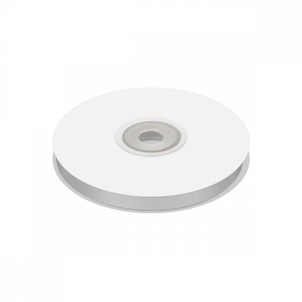 Лента репсовая (в рубчик) 6.0 мм / 22.8±1 метра, 007 св.серый, Magic4Hobby