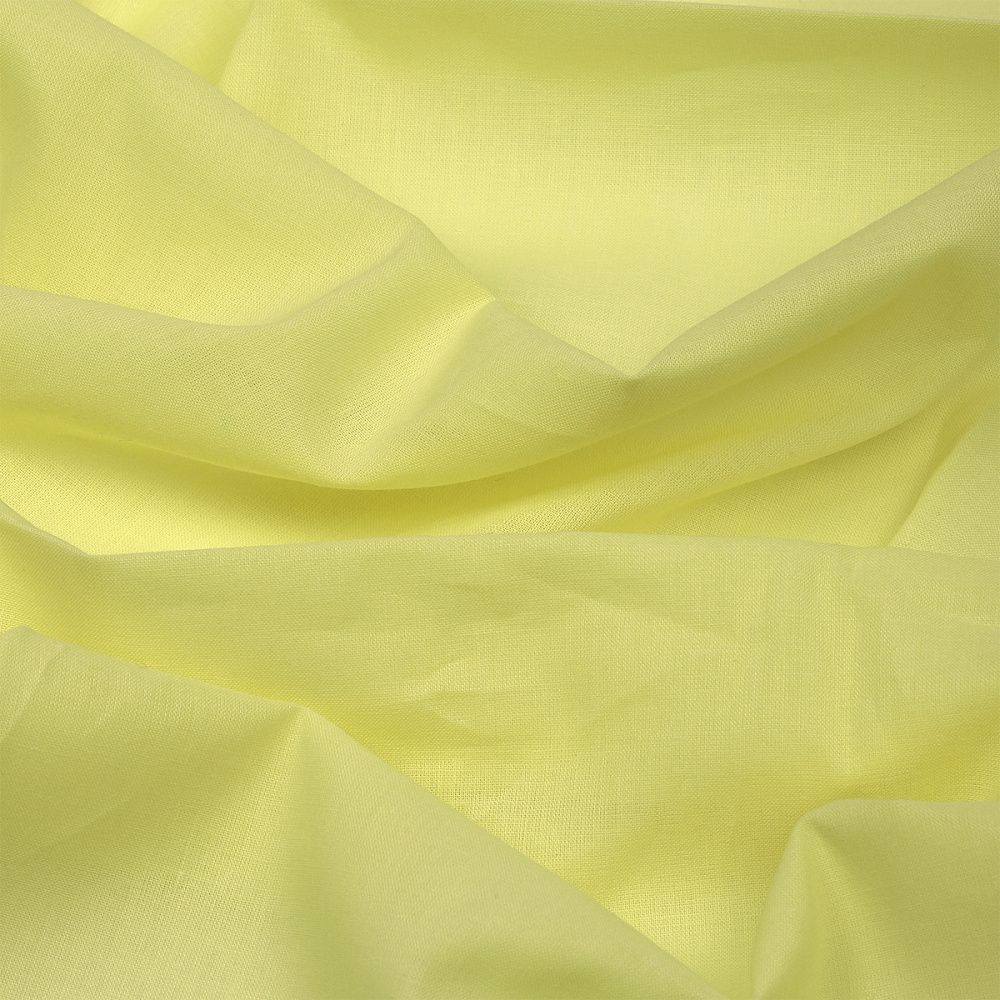Батист 72 г/м², 150 см / 1 метр, TBY.Bt.15.1, цв.св.желтый