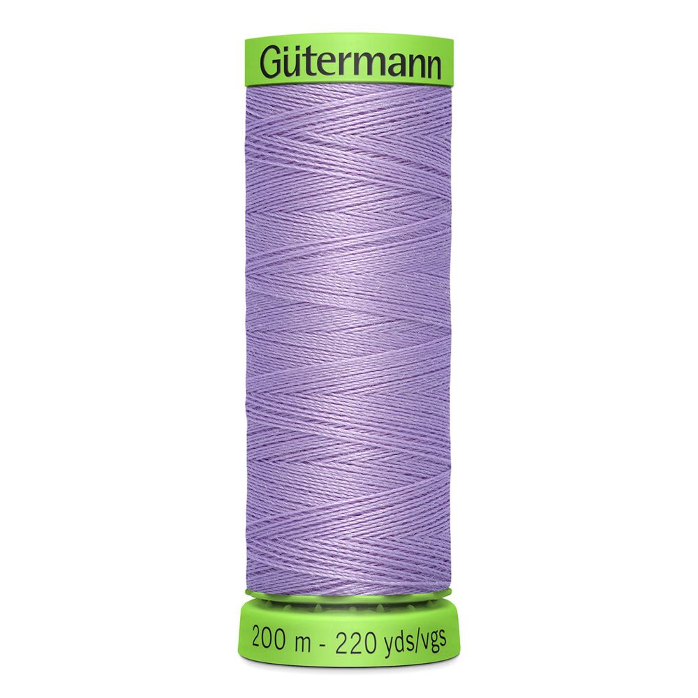 Нитки для тонких тканей Gutermann Extra Fine 150, 200м, 158 св.сиреневый, 5 катушек
