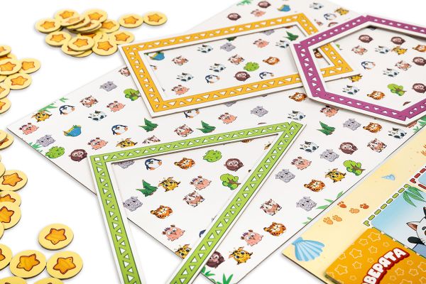 Игра настольная, Зверята, Эврикус BG-17073