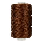 Нитки для кожи вощёные (полиэстер) 40 м, 002 св. коричневый, LC-006, Промысел