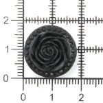 Украшения декоративные пуговицы Розочки, набор 4 цвета, 8 шт (микс 7)