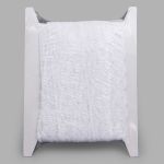 Кружево эластичное (стрейч) 30 мм, белый, 15 м