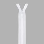 Молния потайная (скрытая) Т3 (3 мм) 1 зам., н/раз., 50 см, белый, 31271 / 50, 10 шт