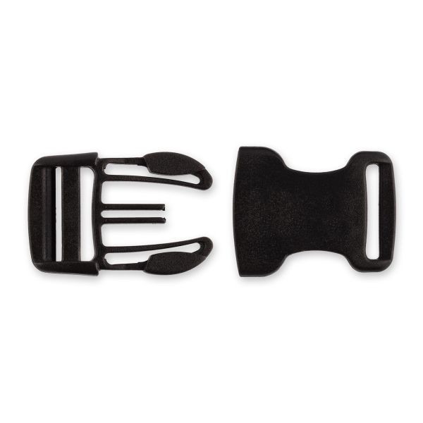 Фастекс (пряжка трезубец) пластик 19 мм, 10 шт, черный, Gamma SB04