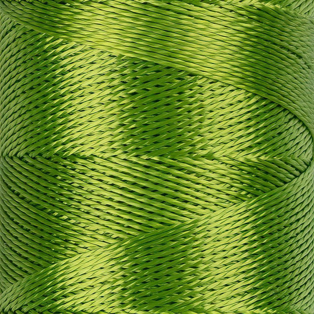 Нитки вышивальные Gamma V150/2, 10х200 ярдов, 3243 зелено-желтый