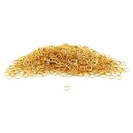 Кольца для бюстгальтера металл ⌀10.0 мм, золото, 50 шт