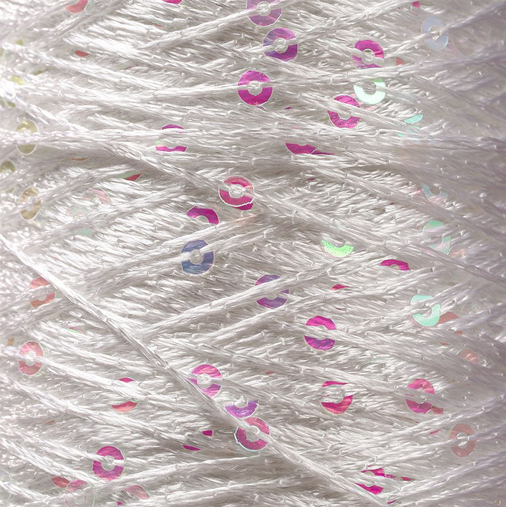 Пряжа для вязания Magic 4 Hobby с пайетками / уп.1 мот. по 100 г, 700м, цв.1