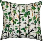 Набор для вышивания нитками Panna PD-7475, Подушка. Березы, 40х40 см