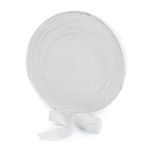 Резинка вязаная 20 мм, / 50 метров, белый, Gamma RV-20 W