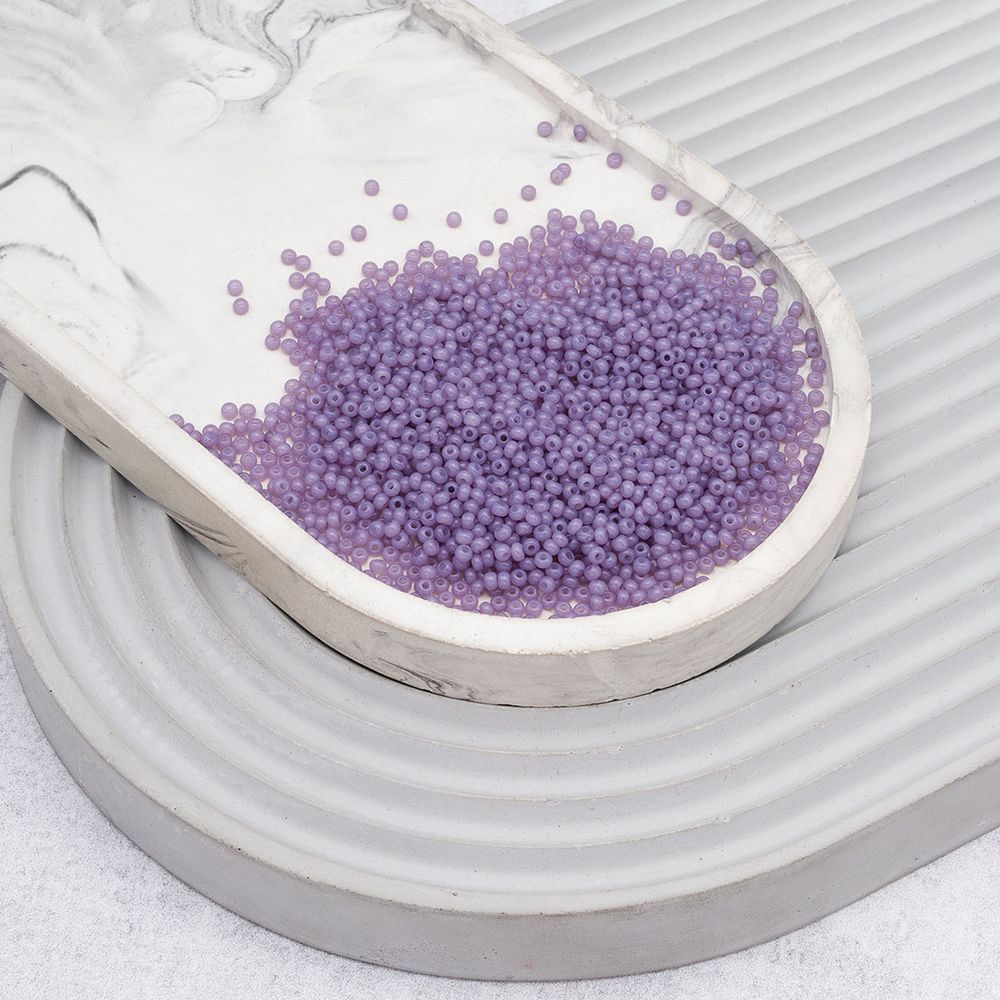 Бисер Preciosa эффект алебастра 10/0, круг.отв., 100 г (5х20 г)